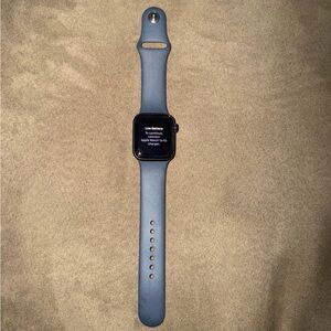Apple SE 40mm Smartwatch with Blue Band